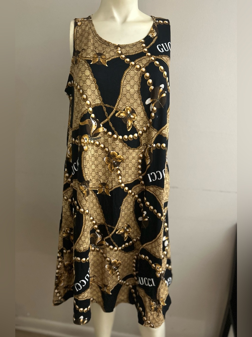 Printed Midi dress